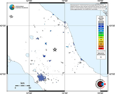 Mappa MCS - territori località