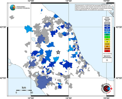 Mappa MCS - territori comuni
