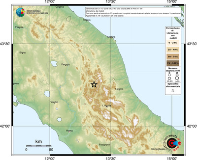 Mappa comuni con almeno 3 questionari