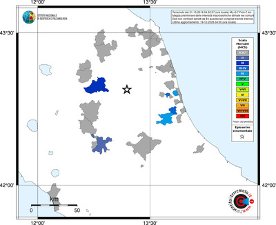 Mappa MCS - territori comuni