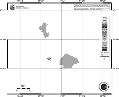 Mappa MCS - territori comuni