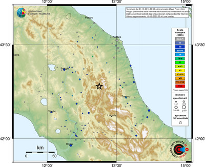 Mappa EMS - località