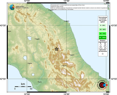 Mappa comuni con almeno 3 questionari