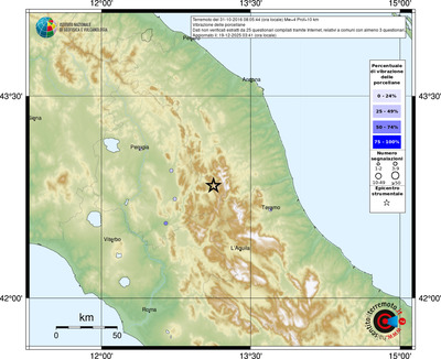 Mappa comuni con almeno 3 questionari