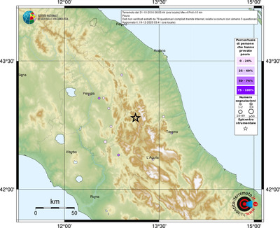 Mappa comuni con almeno 3 questionari