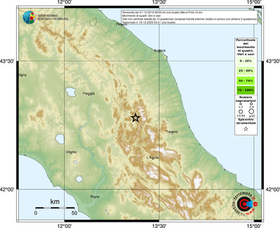 Mappa comuni con almeno 3 questionari