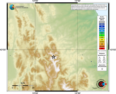 Mappa MCS - località