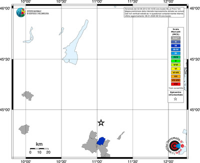 Mappa MCS - territori comuni