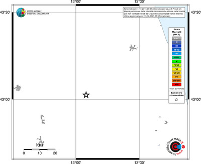 Mappa MCS - territori località