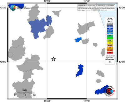 Mappa MCS - territori comuni