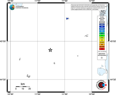 Mappa MCS - territori località