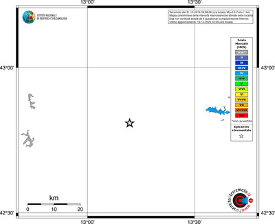 Mappa MCS - territori località
