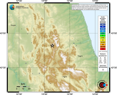 Mappa EMS - località