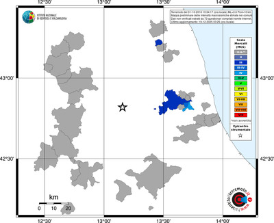 Mappa MCS - territori comuni