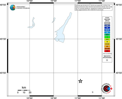 Mappa MCS - territori località
