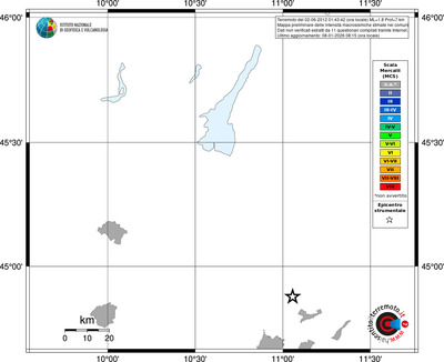 Mappa MCS - territori comuni