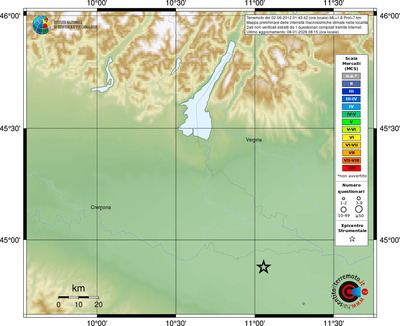 Mappa MCS - località