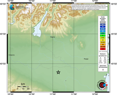 Mappa EMS - località