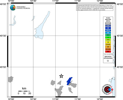 Mappa MCS - territori comuni