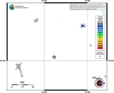 Mappa EMS - territori località