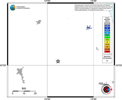 Mappa MCS - territori località