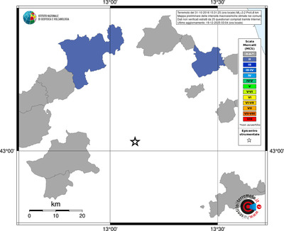 Mappa MCS - territori comuni