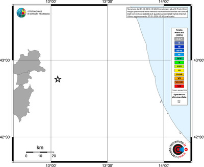 Mappa MCS - territori comuni
