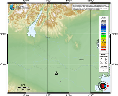 Mappa EMS - località