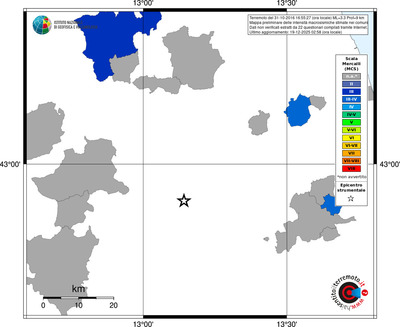 Mappa MCS - territori comuni