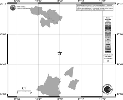 Mappa MCS - territori comuni