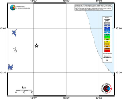 Mappa MCS - territori località