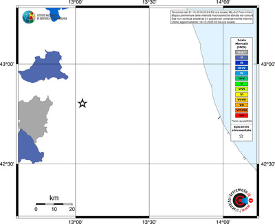 Mappa MCS - territori comuni