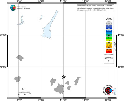 Mappa MCS - territori comuni