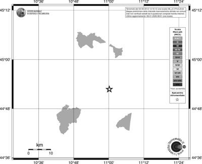 Mappa MCS - territori comuni