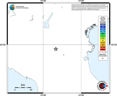 Mappa MCS - territori località