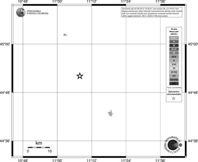 Mappa MCS - territori località