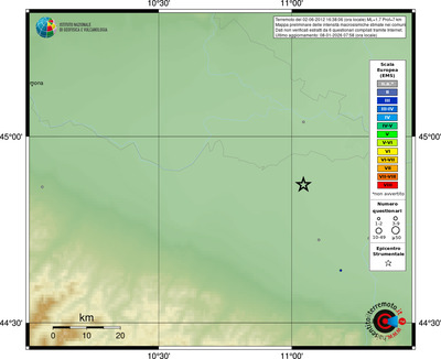 Mappa EMS - comuni
