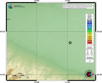 Mappa MCS - località