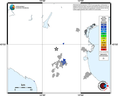Mappa MCS - territori comuni