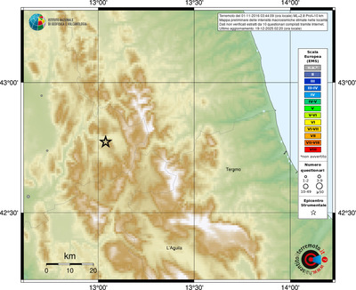 Mappa EMS - località