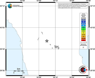 Mappa MCS - territori località