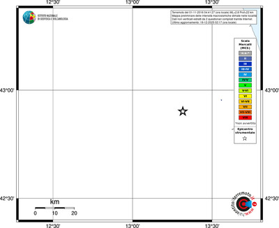 Mappa MCS - territori località