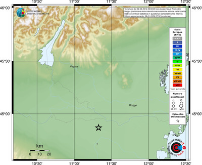 Mappa EMS - località