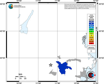 Mappa EMS - territori comuni