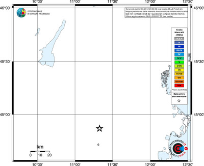 Mappa MCS - territori località