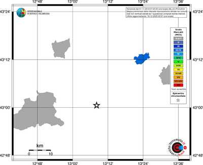 Mappa MCS - territori comuni