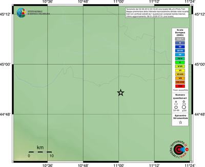 Mappa EMS - località