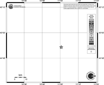 Mappa MCS - territori località