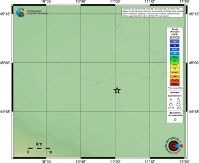 Mappa MCS - località
