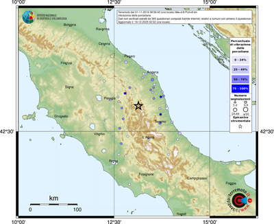 Mappa comuni con almeno 3 questionari